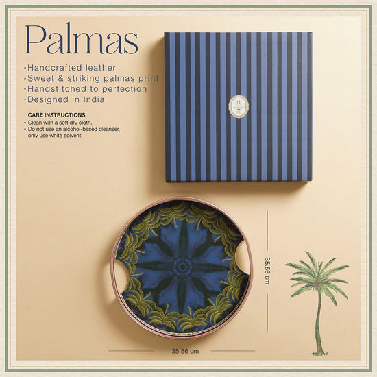 Palmas Round Tray