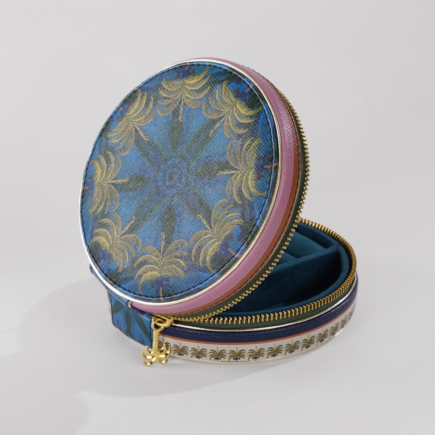 Palmas Round Jewellery Box