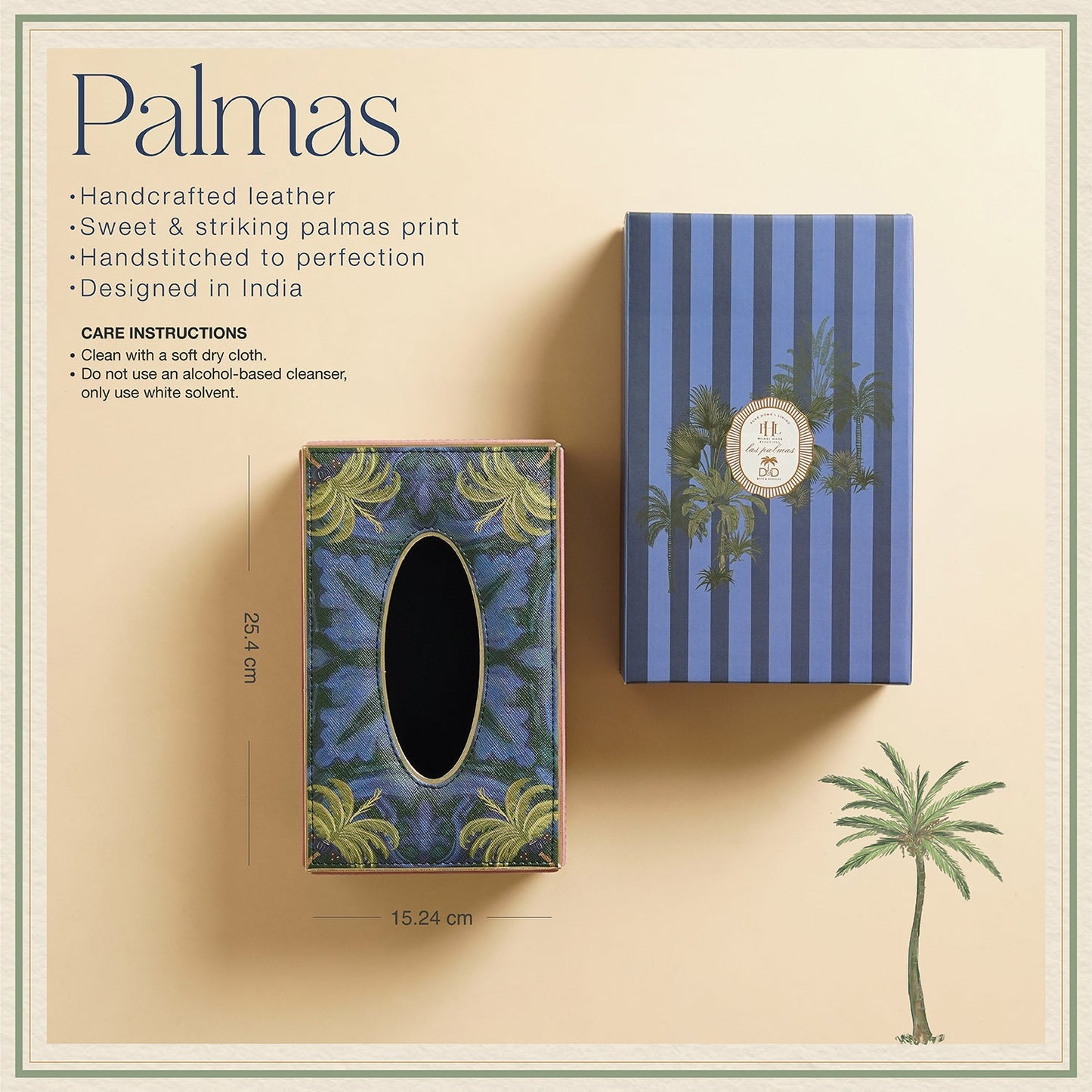 Palmas Tissue Box