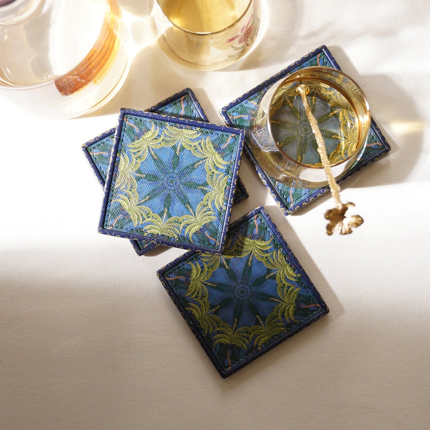 Set of 4 Palmas Coasters