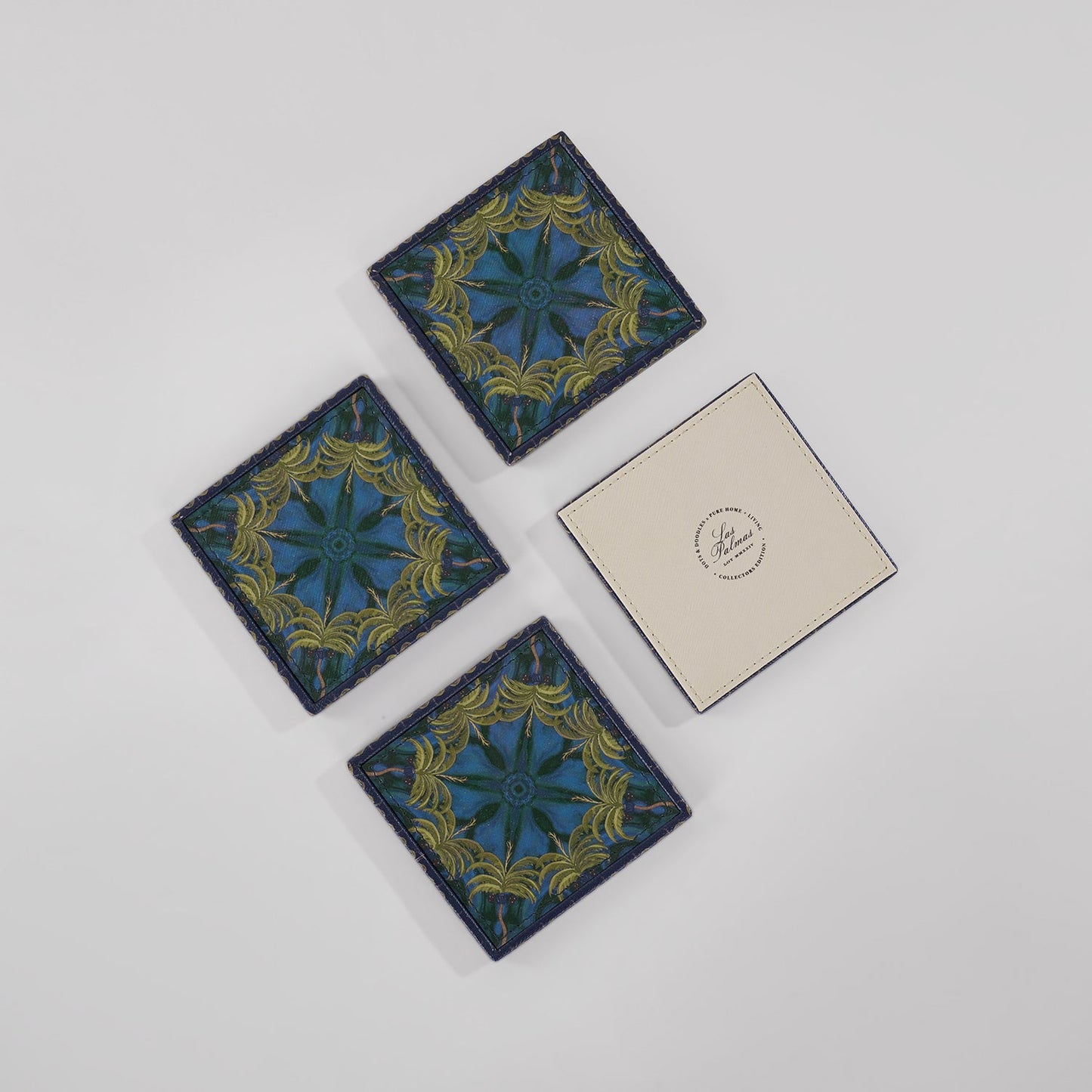 Set of 4 Palmas Coasters