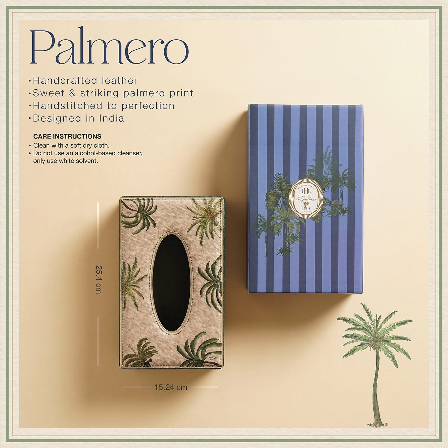 Palmero Tissue Box