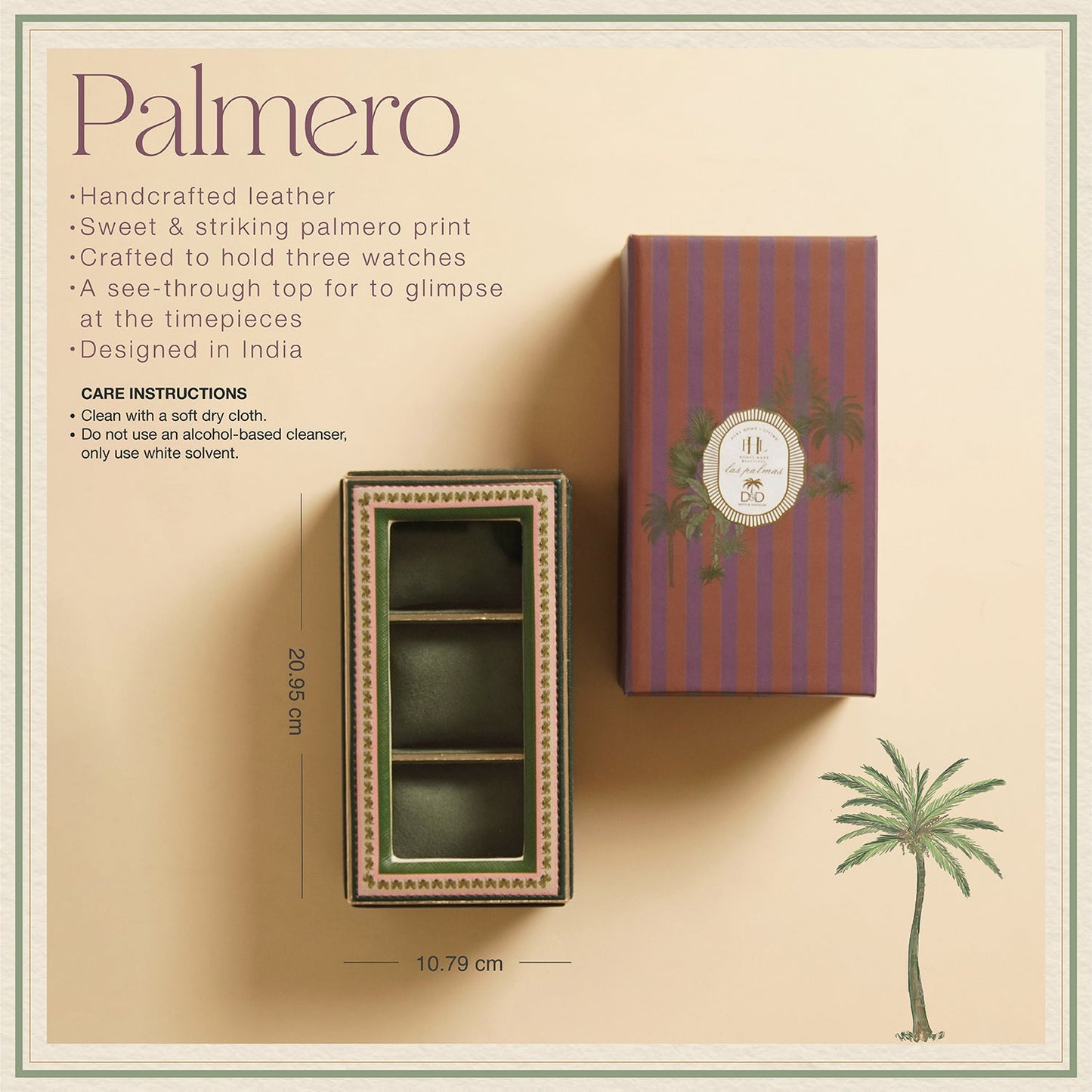 Palmero Watch Box