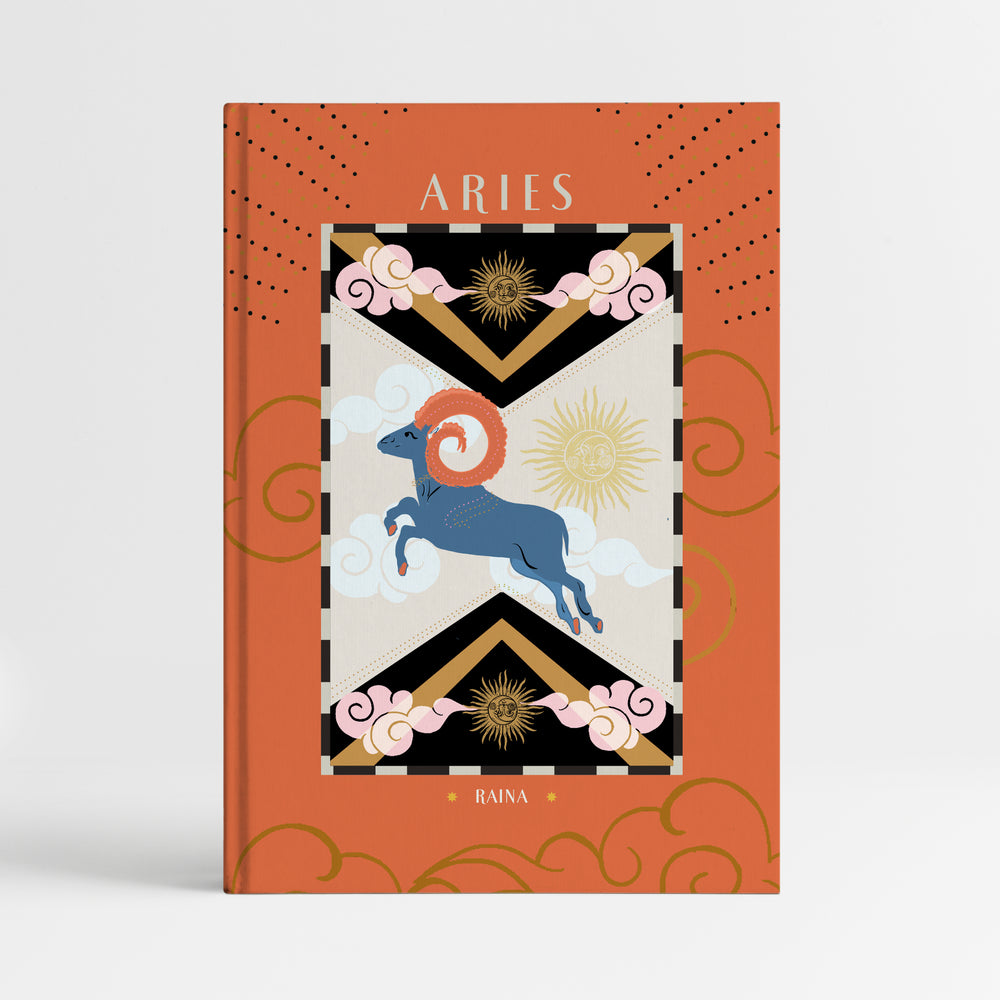 Zodiac Journal Personalised Hardcover Journal | Illustrated A5 Notebook ...