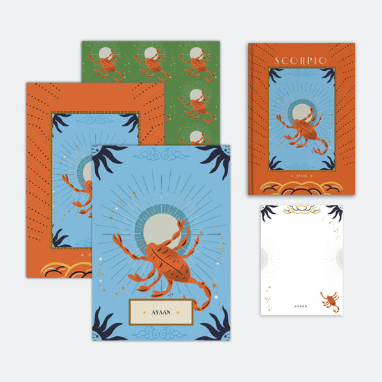 Scorpio Stationery Bundle